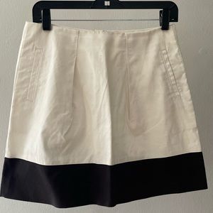 J Crew Black And White Skirt